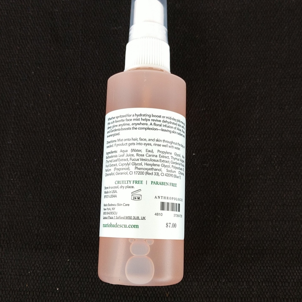 SOLD!!!!  🆕 Anthropologie Mario Badescu Facial Spray - Picture 5 of 6